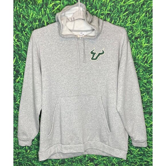 South Florida USF Bulls Football Player Issued Adidas Hoodie Sweatshirt Mens 3XL - Picture 1 of 5